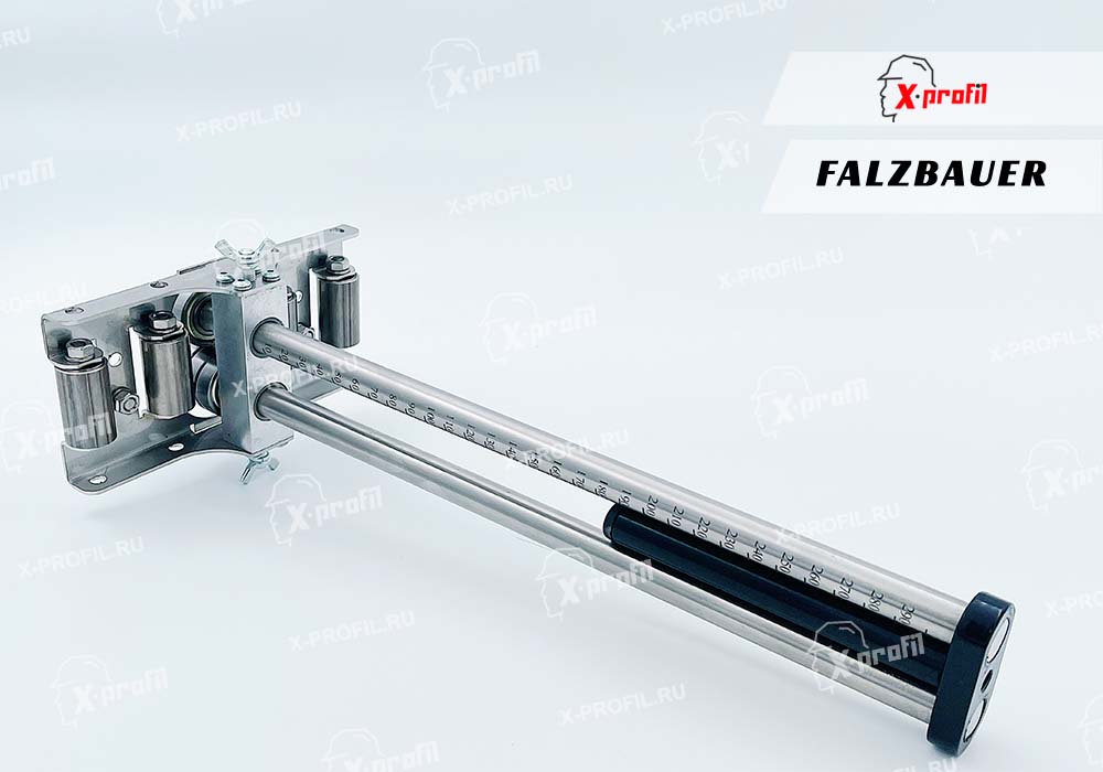 Фотография Ручной роликовый листогиб Falzbauer 4B30 (4 опорных ролика)